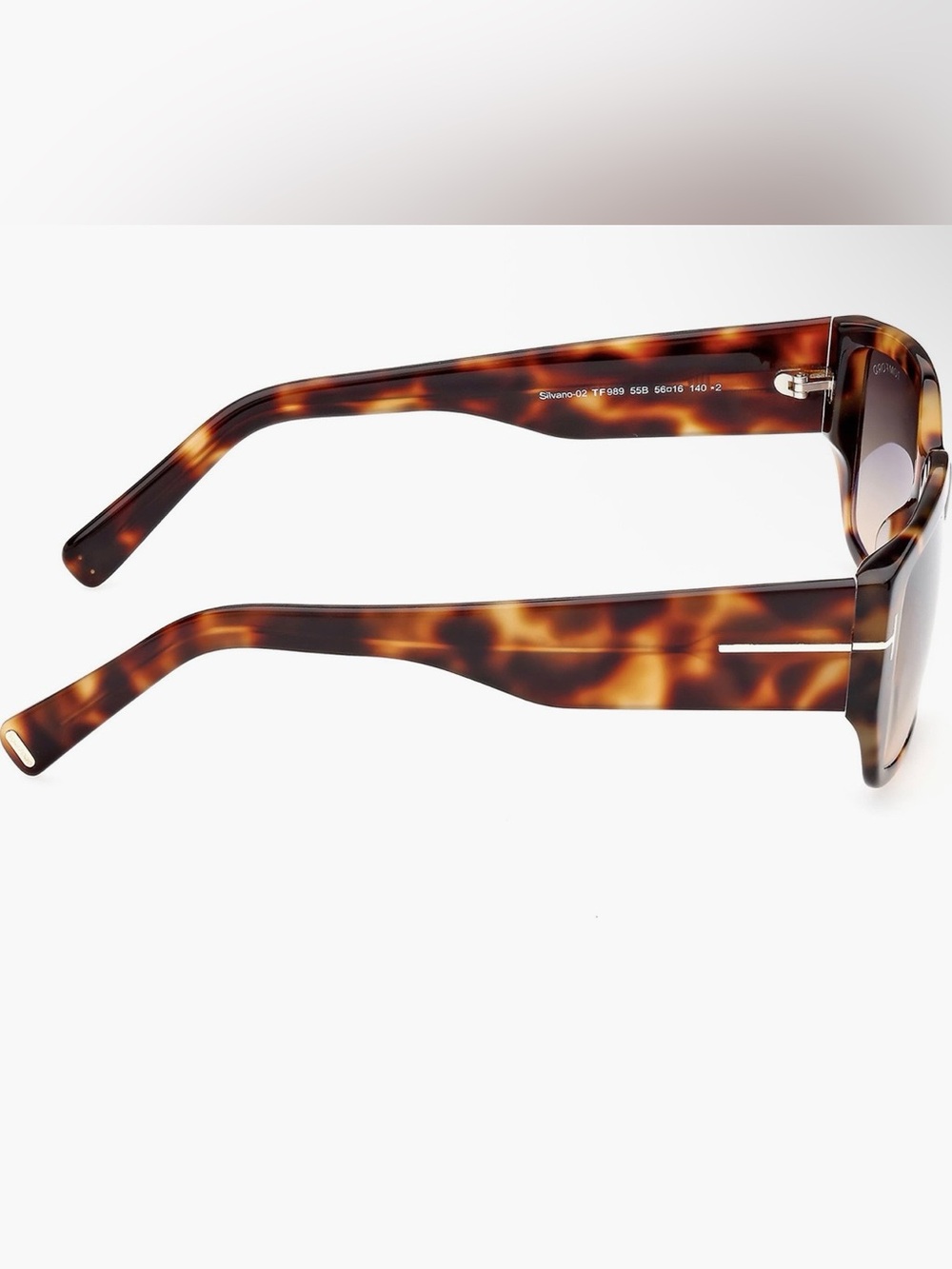 Tom Ford Tortoiseshell Sunglasses with Brown Gradient Lenses - Picture 5 of 6